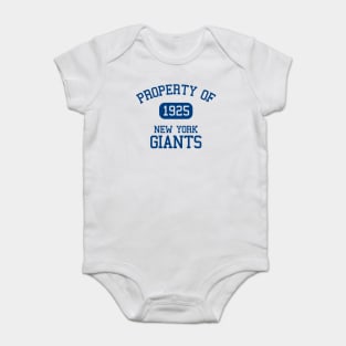 Property of New York Giants Baby Bodysuit